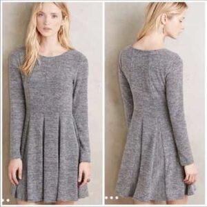 Anthropologie Dolan‎ Gray Dress Small